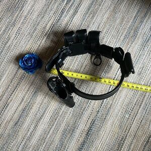 Black Leather Belt with Holster